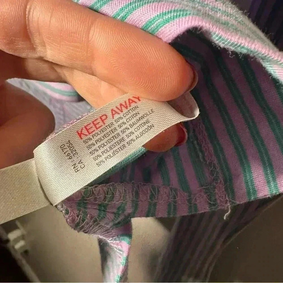 NWOT FREE PEOPLE SEEING STRIPES OVERSIZED HENLEY XS - Picture 6 of 7